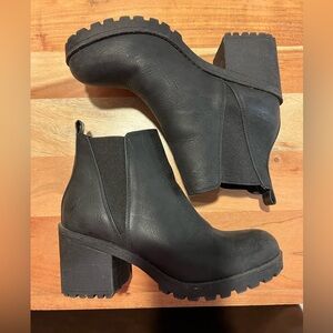 Dirty Laundry Lisbon Black High Heel Ankle Booties